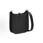 HERMES Evelyne 16 Amazone Silver buckle crossbody single-shoulder bag 16 Women 89 Noir Black